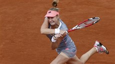 Jekaterina Makarovová v osmifinále Roland Garros.