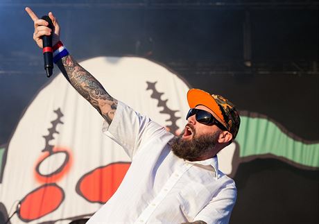 Limp Bizkit vystoupili 5. ervna 2015 na festivalu Rock for People v Hradci...