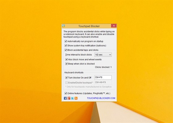 Touchpad Blocker 2.9
