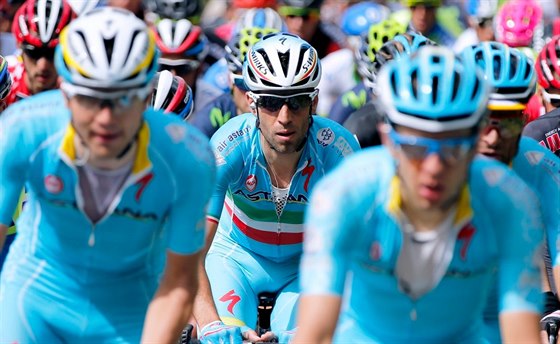 Italský cyklista Vincenzo Nibali