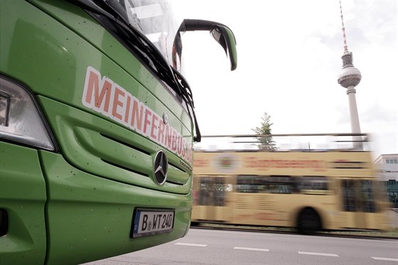 Konkurenci na lince Praha - Berlín zvýil zejména píchod dopravce MeinFernbus...