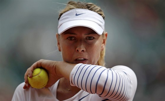 Maria arapovová v osmifinále Roland Garros s Lucií afáovou