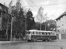 Autobus koda 706 RTO v roce 1959.