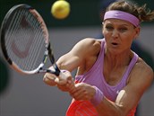 esk tenistka Lucie afov hraje tvrtfinle Roland Garros.