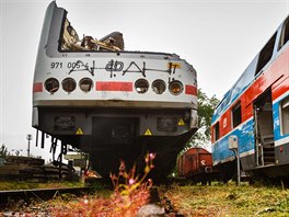 Simulovaná nehoda vlaku a nákladního vozu s následnou záchranou zranných