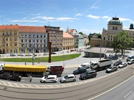 Divadelní terasy v centru Plzn proly rekonstrukcí za 40 milion korun. (3....