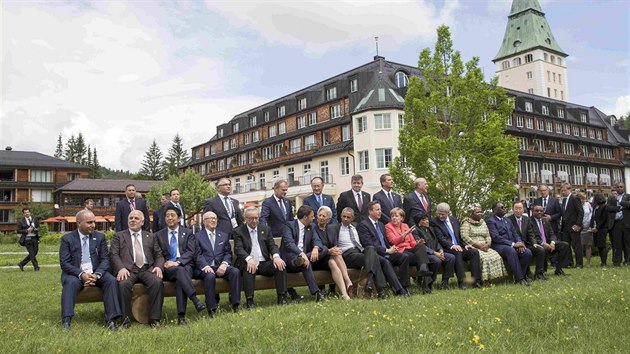 Summit stt G7 v Nmecku. (8. ervna 2015)