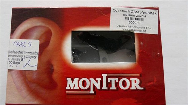 Monitorovac souprava neznmho vrobce se nazv Odposlech GSM pes SIM kartu sm zavol