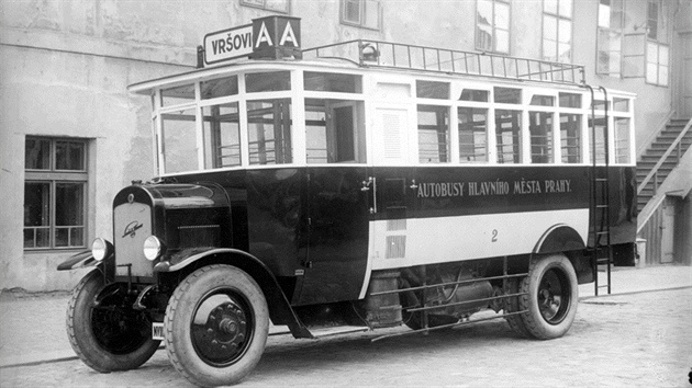 Autobus Laurin & Klement z roku 1925.