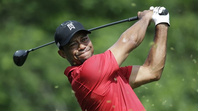 Tiger Woods na turnaji Memorial v americkm Dublinu.