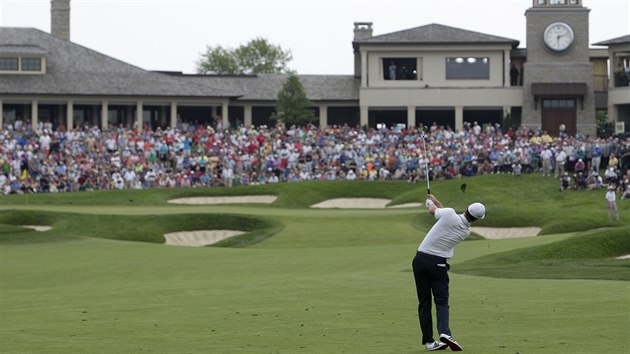 Justin Rose na turnaji Memorial v americkm Dublinu.