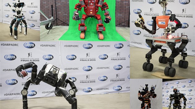 Krom humanoidnch robot se soute astnili i podivnj stroje s koleky, psy a vce konetinami.