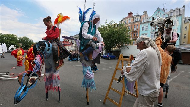 V ptek a sobotu se konal osm ronk Mattoni Karlovarskho festivalu (6. ervna 2015).