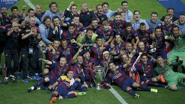 Barcelona, vítz Ligy mistr roníku 2014/2015