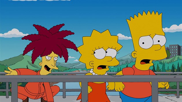 Levk Bob a Lza a Bart Simpsonovi