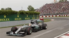 Lewis Hamilton ve Velké cen Kanady.