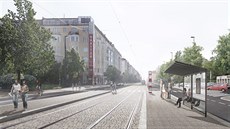 Vinohradská třída by v průběhu několika příštích let měla projít podstatnou... Vinohradská třída by v průběhu několika příštích let měla projít podstatnou...