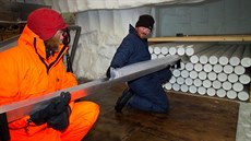 Antarktida nabízí ideální podmínky pro skladování vzorků horských ledovců. Antarktida nabízí ideální podmínky pro skladování vzorků horských ledovců.