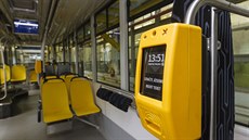 Nová nízkopodlaní tramvaj EVO1, která bude testována v praských ulicích.