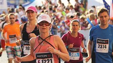 Momentka z Českobudějovického půlmaratonu. Momentka z Českobudějovického půlmaratonu.