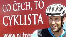 Petr Čech na cyklistickém závodě Ještěd Tour v Liberci. Petr Čech na cyklistickém závodě Ještěd Tour v Liberci.