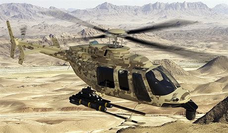 Americká firma Bell Helicopter bude zejm servisovat své vojenské vrtulníky...