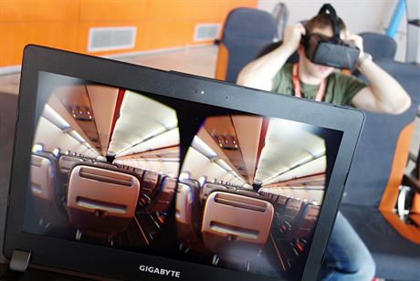 easyJet virtuln realita