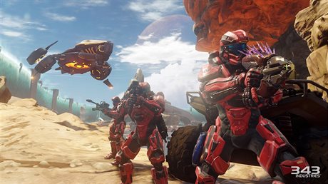 Ilustraní obrázek ze hry Halo 5, která vyla exkluzivn pro konzoli Xbox One