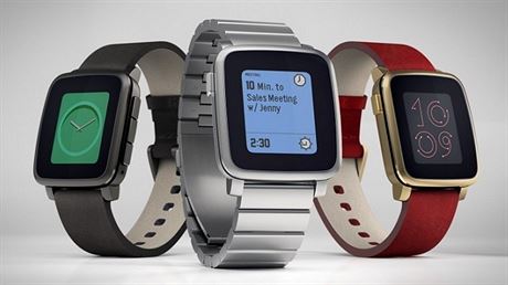 Pebble Time Steel je nejnovjí generací hodinek Pebble