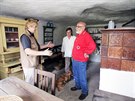 Skalní bydlení ve Lhotce zpístupnilo Regionální muzeum v Mlníku veejnosti v...