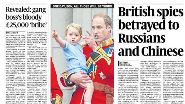 Tištěná verze The Sunday Times Tištěná verze The Sunday Times