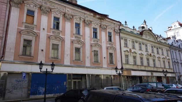 Dvojici palác v Rytíské ulici eká rekonstrukce.