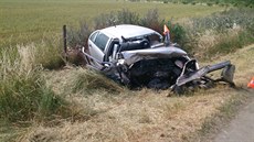 Dopravní nehoda mezi Hrušovany nad Jevišovkou a Hraběticemi. (13. června 2015) Dopravní nehoda mezi Hrušovany nad Jevišovkou a Hraběticemi. (13. června 2015)