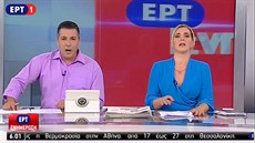 Řecká státní televize ERT po dvou letech opět vysílá. (11. června 2015) Řecká státní televize ERT po dvou letech opět vysílá. (11. června 2015)