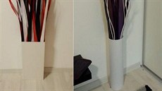 Jednoduchou, moderně vyhlížející vázu na suché květiny a další dekorace... Jednoduchou, moderně vyhlížející vázu na suché květiny a další dekorace...