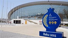 Plavecký bazén pro Evropské hry 2015 v Baku