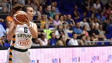 Litevská basketbalistka Kamilé Nacickaitéová Litevská basketbalistka Kamilé Nacickaitéová