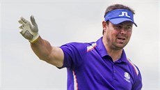 Jaroslav paek na charitativním golfovém turnaji na hiti u Kuntické Hory.