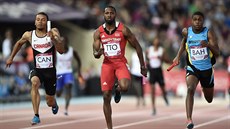 Kanadský sprinter Andre De Grasse (vlevo) patří k velkým atletickým nadějím... Kanadský sprinter Andre De Grasse (vlevo) patří k velkým atletickým nadějím...