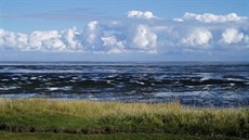 Watty za odlivu u pobeí ostrova Sylt