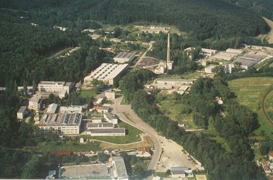 Výrobní areál zbrojovky Zeveta v Bojkovicích na Uherskobrodsku.