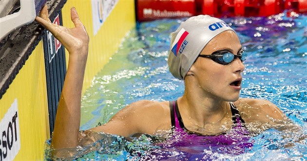 Česká plavkyně Barbora Seemanová na Evropských hrách v Baku. Česká plavkyně Barbora Seemanová na Evropských hrách v Baku.