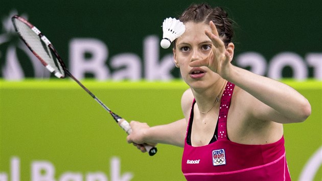 Badmintonistka Kristína Gavnholt na Evropských hrách v Baku. Badmintonistka Kristína Gavnholt na Evropských hrách v Baku.