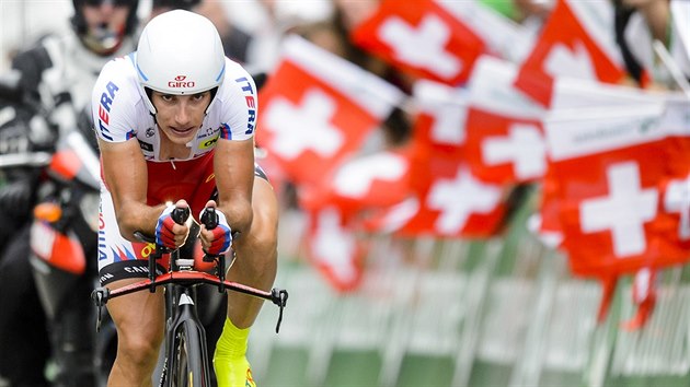Slovinsk cyklista Simon pilak je celkovm vtzem zvodu Kolem vcarska.