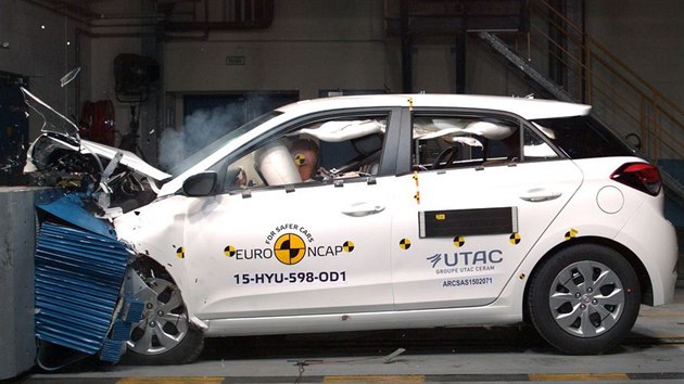 Hyundai i20 v nrazovch testech EuroNCAP