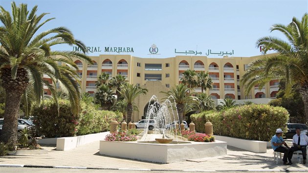 Hotel Imperial Marhaba v tunisk Sousse, kde se odehrl 26. ervna 2015 teroristick tok, pi nm zahynulo 39 lid.