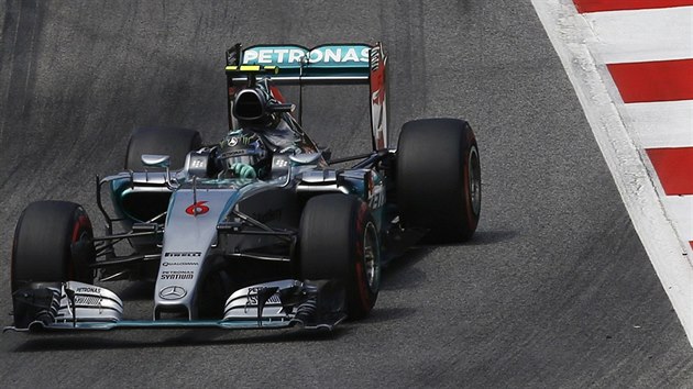 Nico Rosberg bhem Velk ceny Rakouska formule 1.