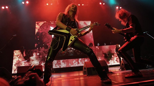 Judas Priest na koncertu v ostravsk EZ Aren (25. ervna 2015)