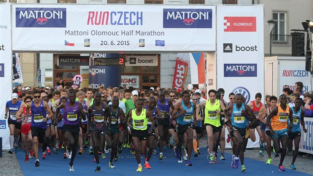 Olomouck plmaraton (20. 6. 2015).