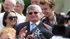 Antonína Geržu vyprovodil do penze prezident České republiky. Antonína Geržu vyprovodil do penze prezident České republiky.